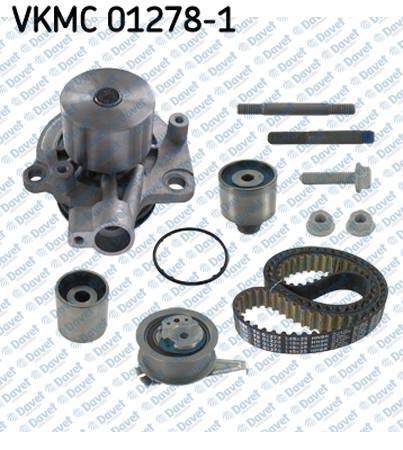 SKF VKMC 01278-1 Triger Seti+Devirdaim 145 Dis/ Sensorsuz Golf7-A3-Leon-Passat-Tiguan-Caddy-T6